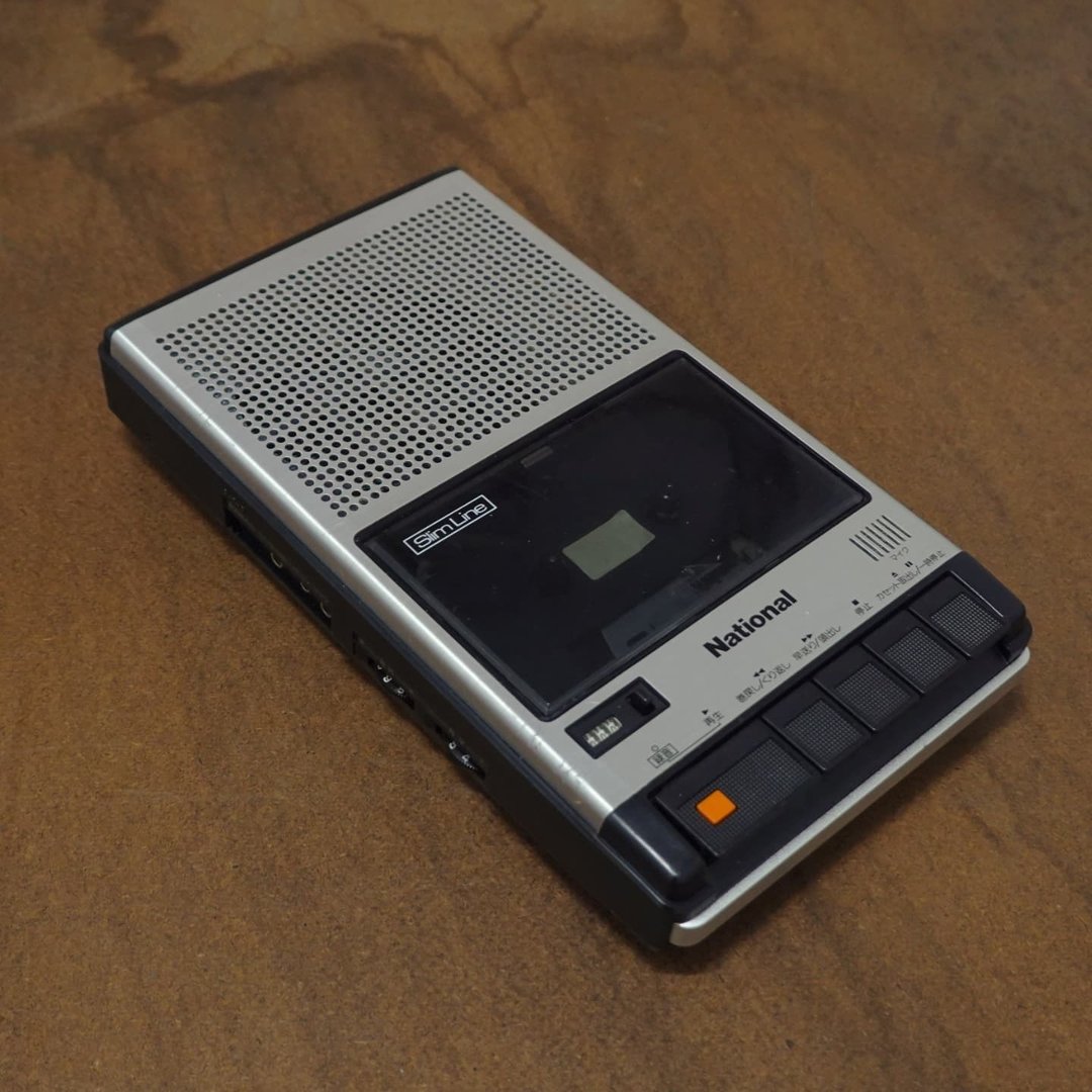 日本制 National 卡带播录机 RQ-2765 Slim Line - 扩音器/喇叭 - 其他金属 黑色