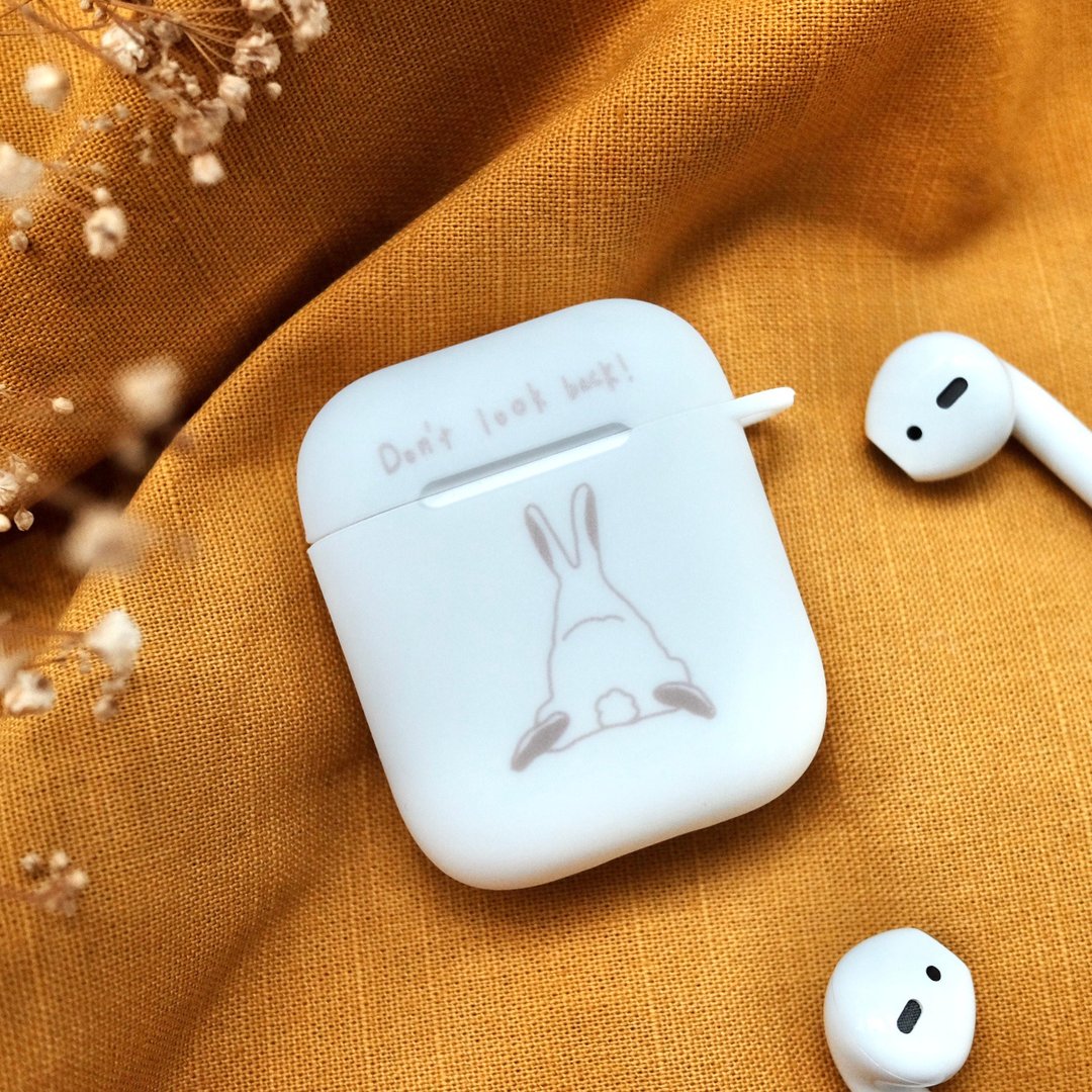 【安心出货】Dont look back Airpods 耳机保护套 / 现货 - 手机配件 - 塑料 白色