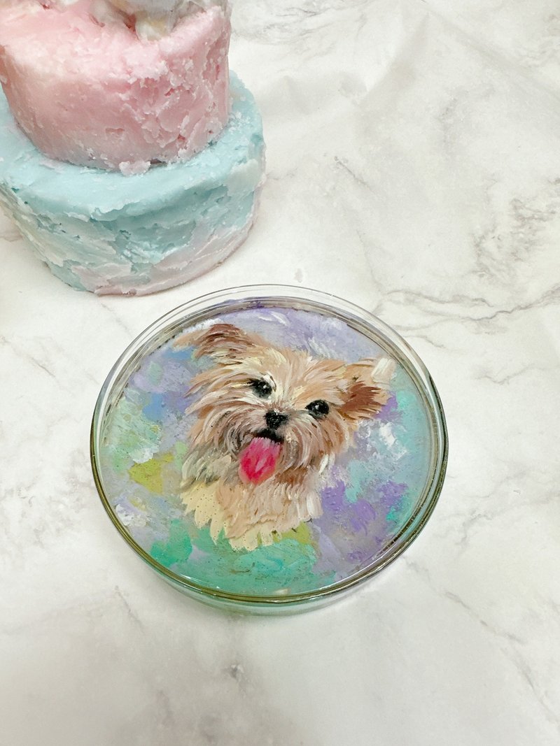 Mü.LAB暮愈 定制化-动物/宠物油画蜡烛 宠物蜡烛 宠物纪念 - 蜡烛/烛台 - 蜡 多色