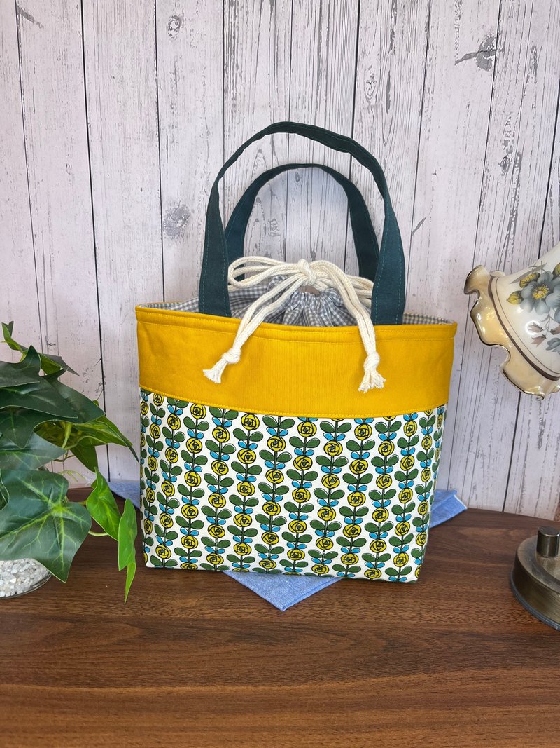 便当袋 - 手提包/手提袋 - 棉．麻 粉红色