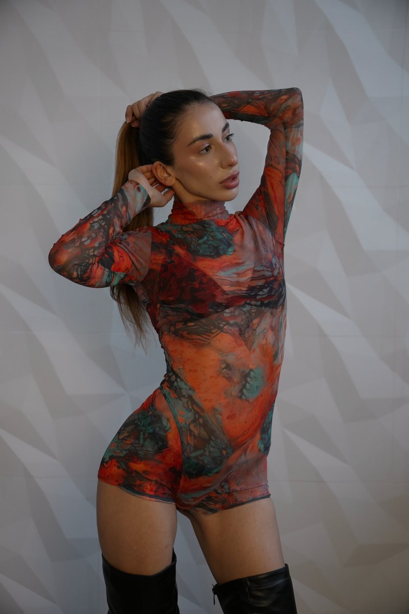 女性透明舞衣，适用于钢管舞、空中瑜珈 - 其他 - 其他材质 多色