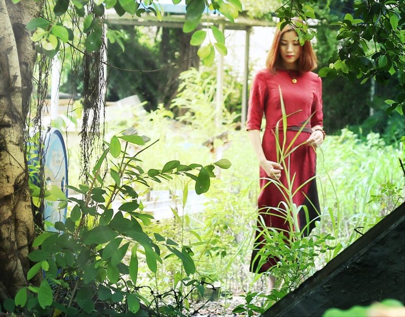 樱空忆暖 A0010 - 裙子 - 丝．绢 