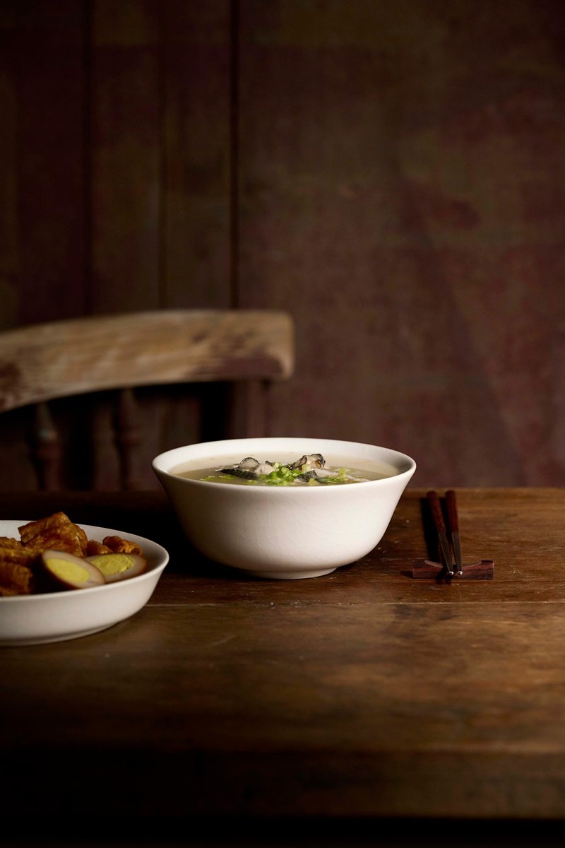 汝窑素瓷碗公 - 碗 - 陶 白色