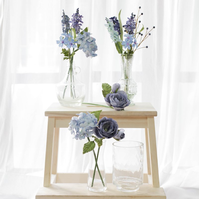 BLUE ROYAL - Small Posie Rooms for Home Decoration - 香薰/精油/线香 - 纸 蓝色