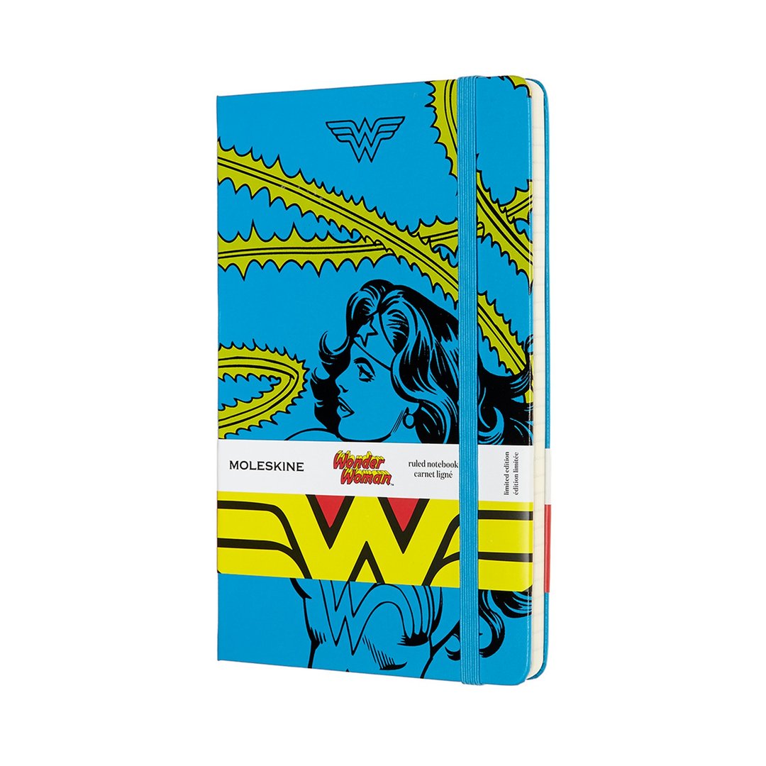 _勿上架_【优惠特卖】MOLESKINE 神力女超人笔记本/L/横线蓝 - 笔记本/手帐 - 纸 多色