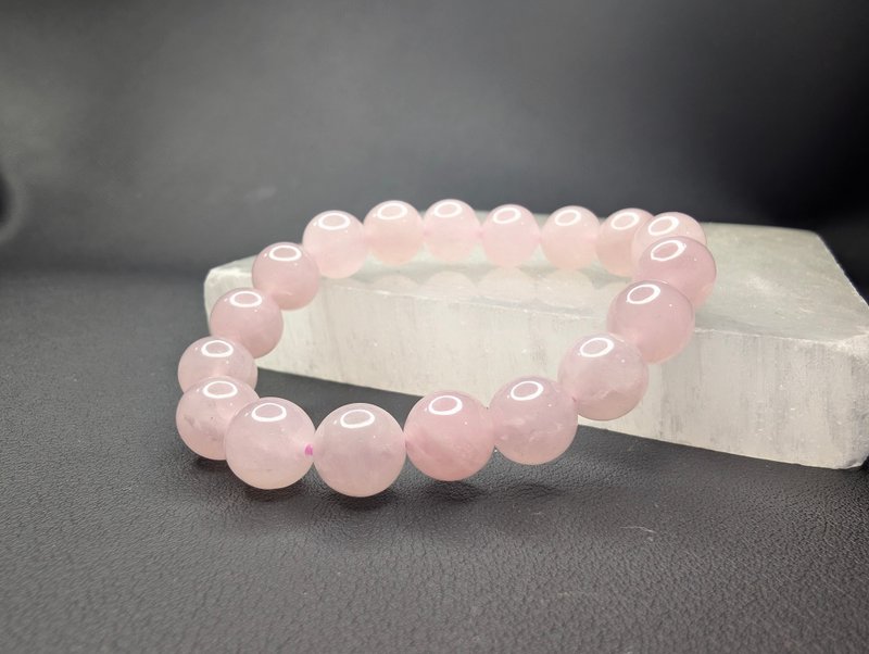 粉晶 巴西 10mm 手串 天然水晶 - 手链/手环 - 水晶 粉红色