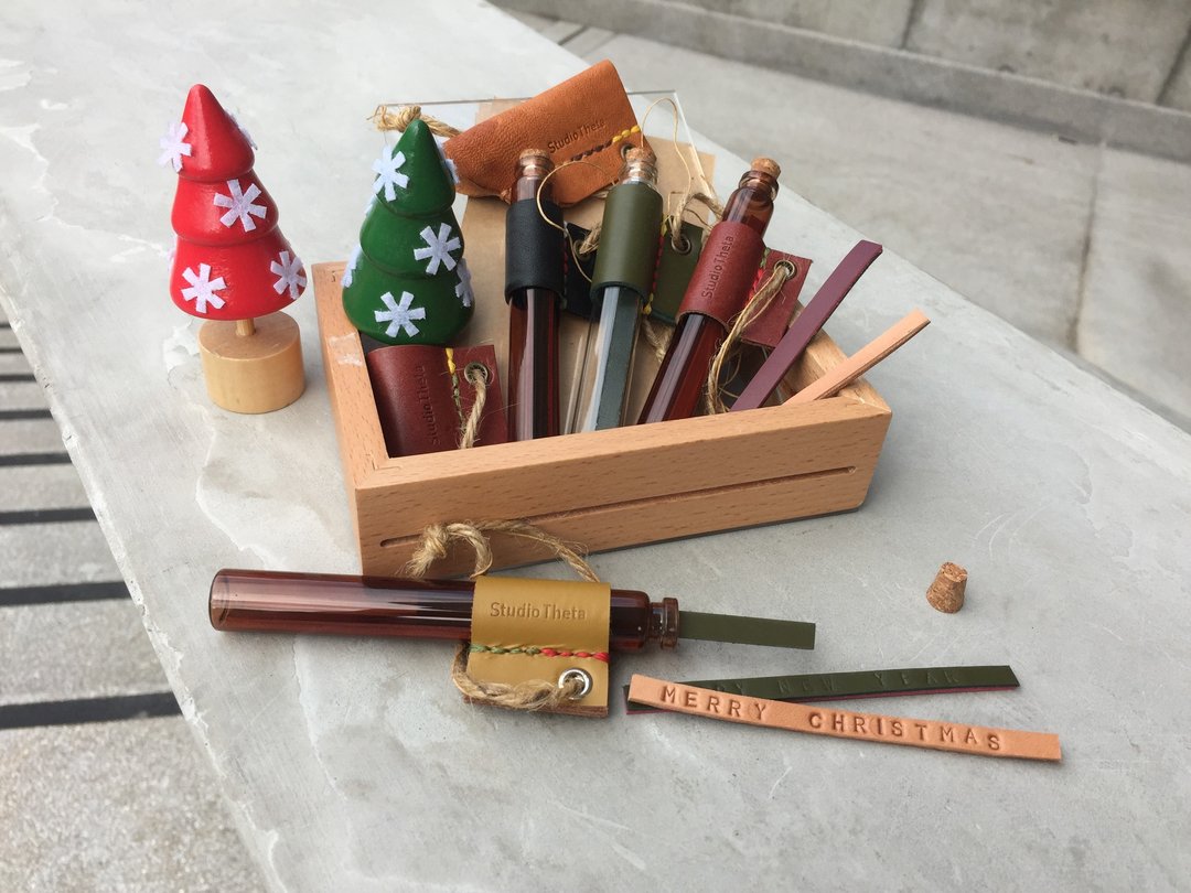 皮中信 (瓶中信) - 情人节 新年 圣诞节 纪念日 节日 玻璃瓶 - 陶艺 - 玻璃 