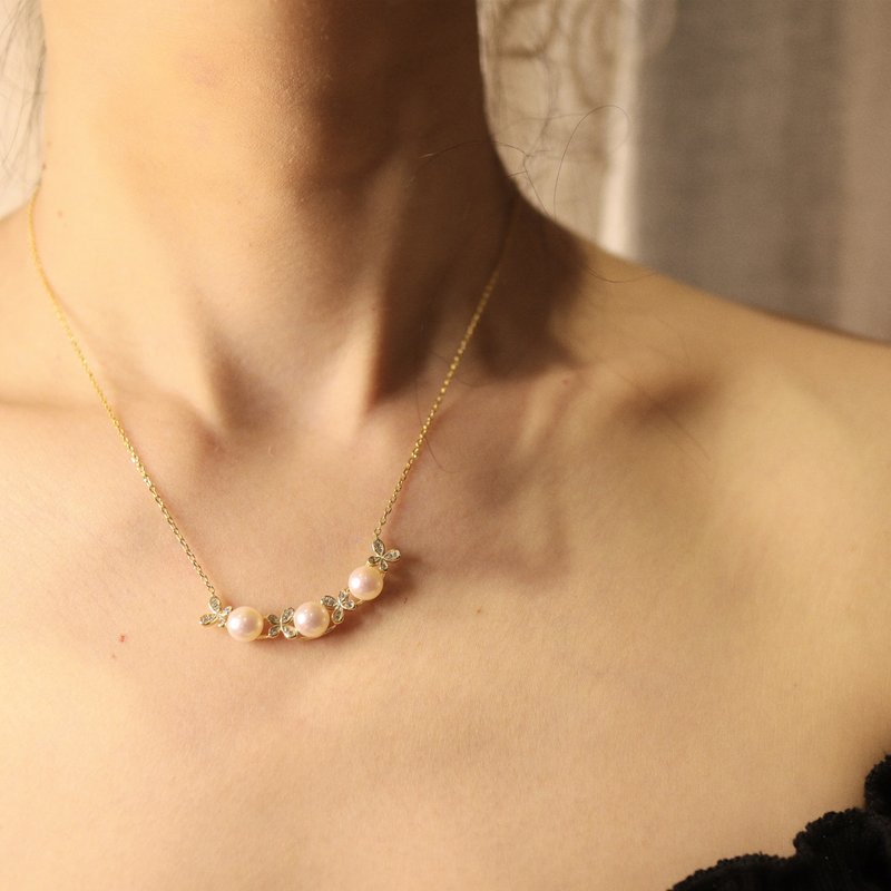【我心悄悄】淡水珍珠项链 | 思念之珠 - 项链 - 珍珠 
