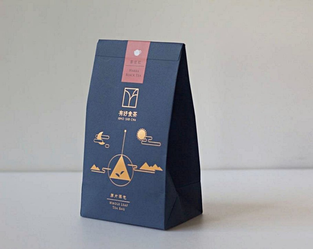 【原叶茶包】客庄红(金萱红茶) 立体茶包 12入 - 茶 - 纸 红色
