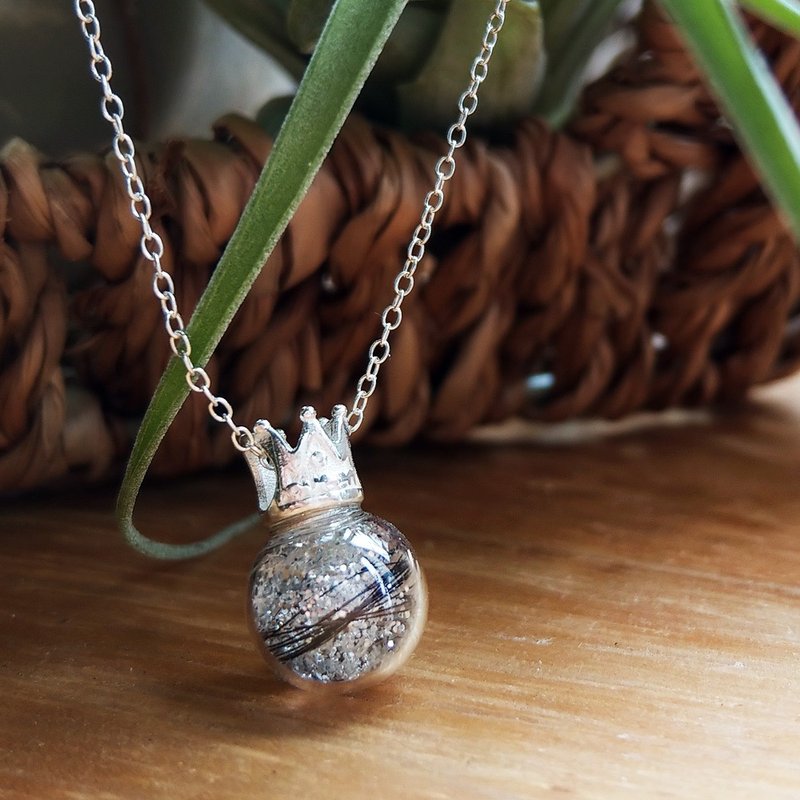 宝宝/ 婴儿/ 新生儿/ 准妈妈/ 情侣 定制化胎发球 胎毛 纯银项链 - 婴儿饰品 - 纯银 