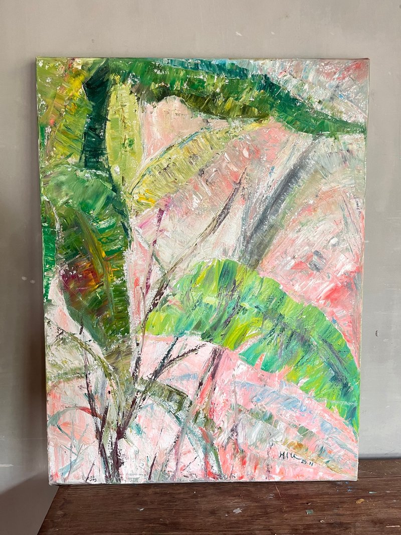 秋天的芭蕉 - 海报/装饰画/版画 - 颜料 