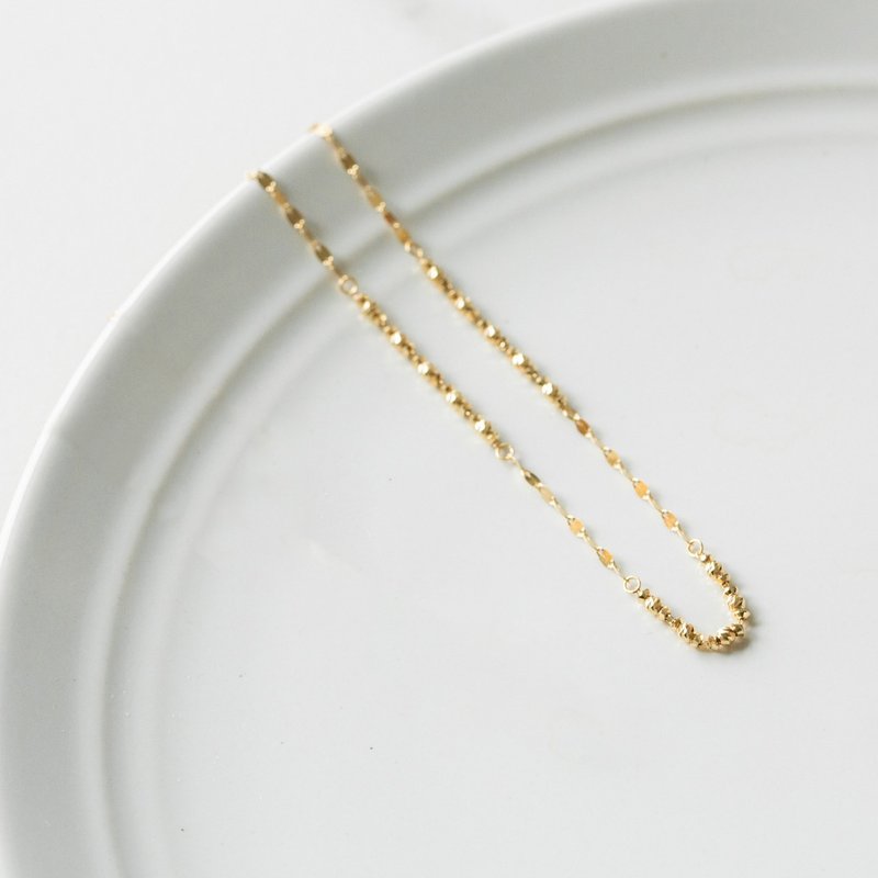 纯18K 2in1手链 - 手链/手环 - 贵金属 金色