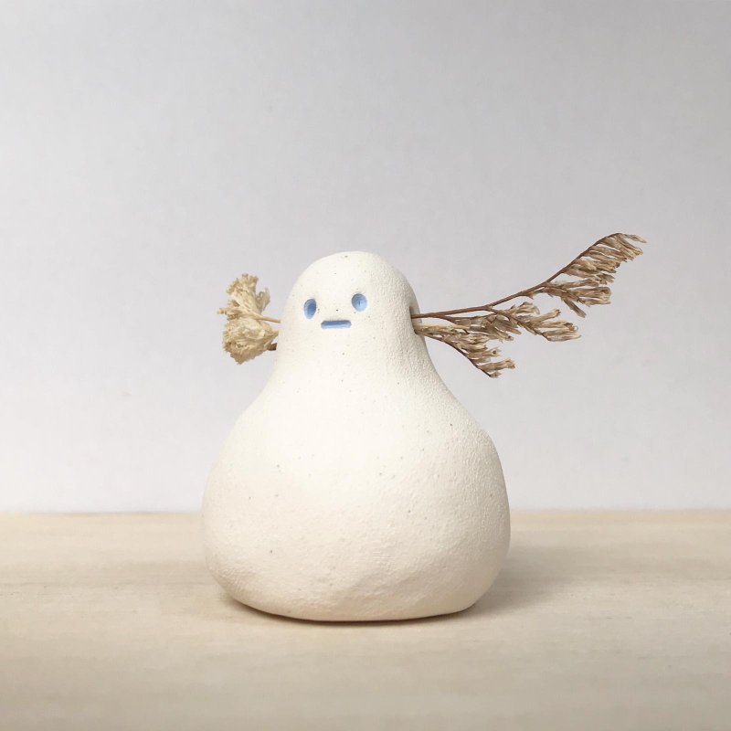 BUGS | 干花花器 | 香薰油扩香石 | 陶瓷摆饰 | FRANKENSTEIN - 花瓶/陶器 - 陶 白色