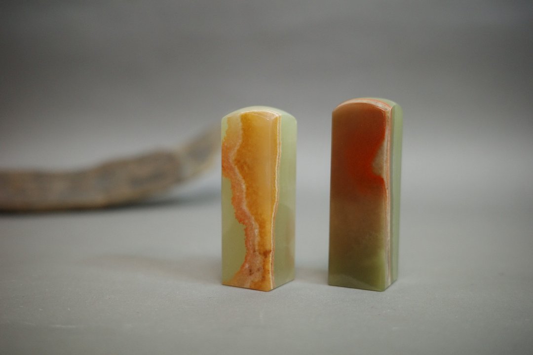 【好石多磨】青玉_玉石印章_个人章开运章_方章 - 印章/印台 - 玉石 绿色