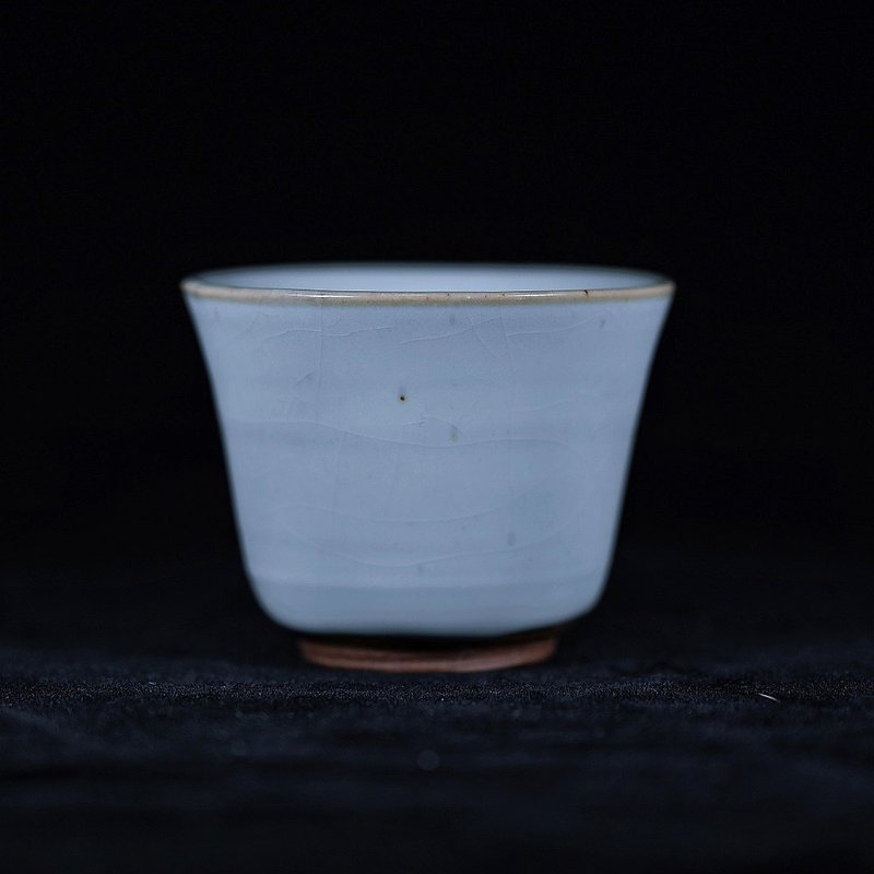 手工天青汝窑铁斑平安杯 JR013 - 茶具/茶杯 - 其他材质 