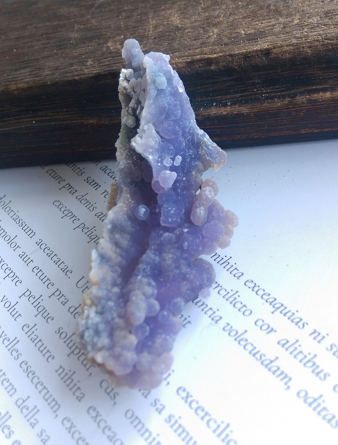 Grape Quartz 印尼产地 葡萄状 紫色石英 葡萄玛瑙 天然矿石 原矿 - 摆饰 - 其他材质 