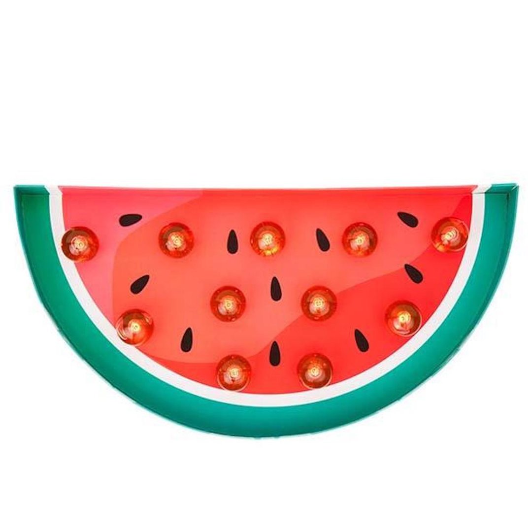 【换季特卖】SUNNYLIFE 西瓜造型招牌灯 - 灯具/灯饰 - 塑料 