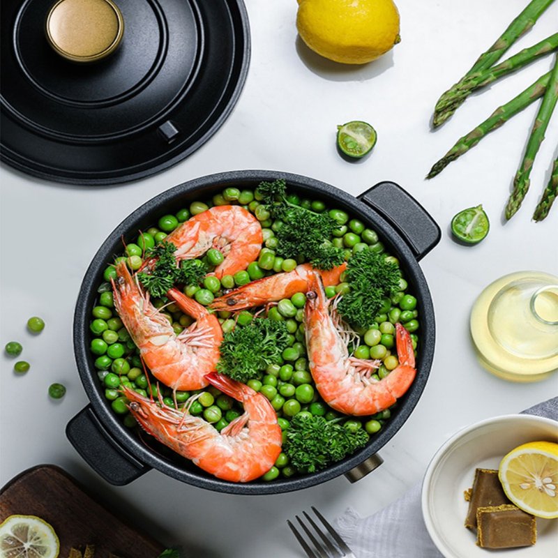 【免运特惠】多功能黑圆锅+miniBBQ烤盘礼物/ERNTE丽克特 - 厨房用具 - 其他材质 