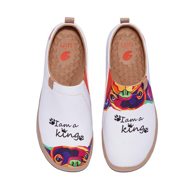 【 Uin 】西班牙原创设计 | 法斗王 彩绘休闲 女鞋 - 女款休闲鞋 - 其他材质 多色