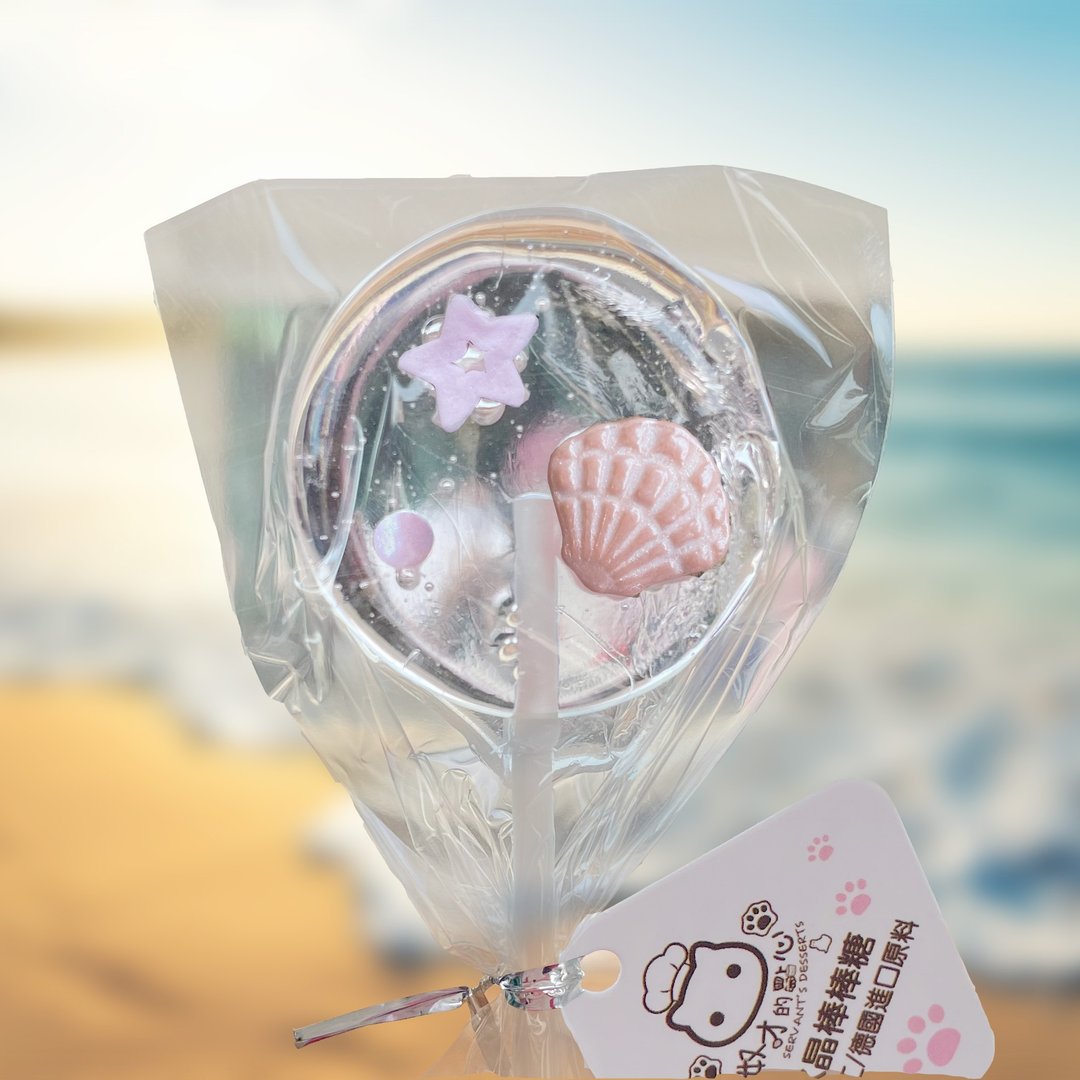 水晶棒棒糖 粉嫩沙滩 生日 毕业 婚礼小物 - 零食/点心 - 新鲜食材 粉红色