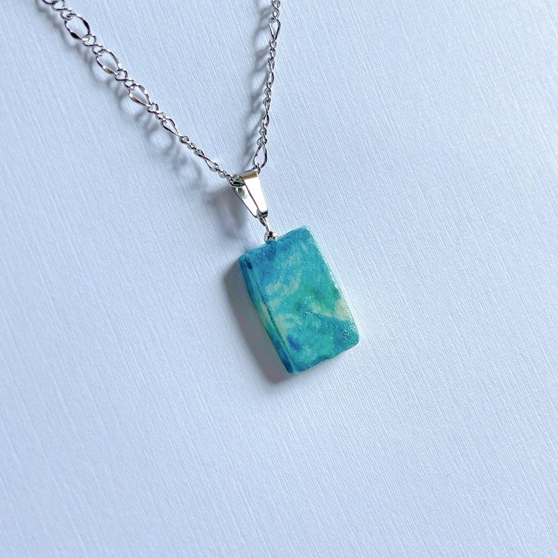 【定制项链】手作白瓷项链| 询问区请勿下标|手作陶艺 - 项链 - 瓷 黑色