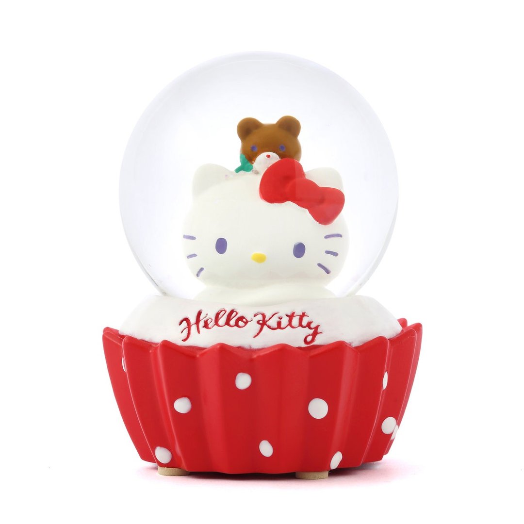 Hello Kitty 小熊甜心 水晶球摆饰 生日情人节 圣诞交换礼物 疗愈 - 摆饰 - 玻璃 