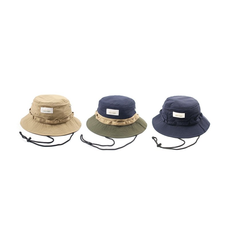 香港品牌 Urban Outdoor 轻/透系列 格纹布 战术渔夫帽 登山机能 - 帽子 - 尼龙 多色