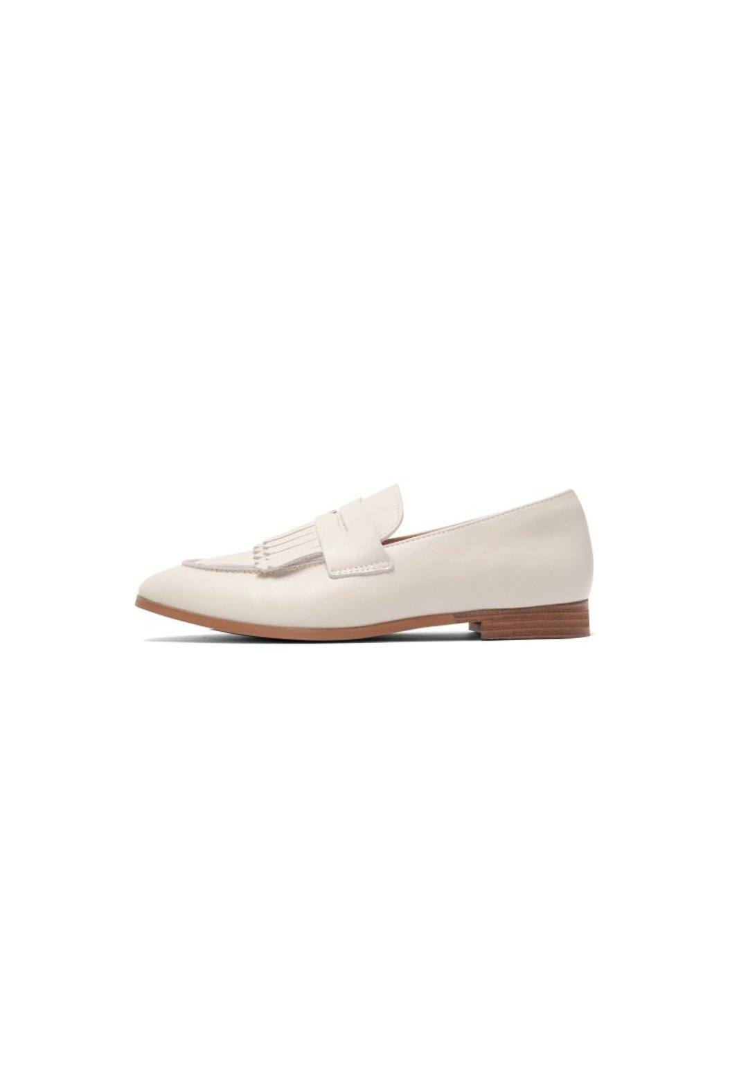 香港品牌 现货 KASSEL LOAFERS 乐福鞋 - 米色 - 女款休闲鞋 - 其他材质 卡其色