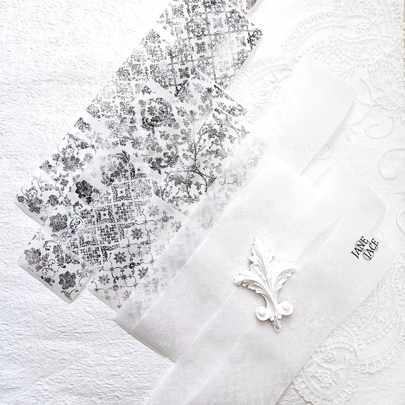 复古描图纸卷轴 - 纸胶带 - 纸 