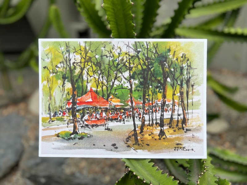 风景艺术微喷-台中草悟道系列 草悟道市集 - 其他 - 纸 多色