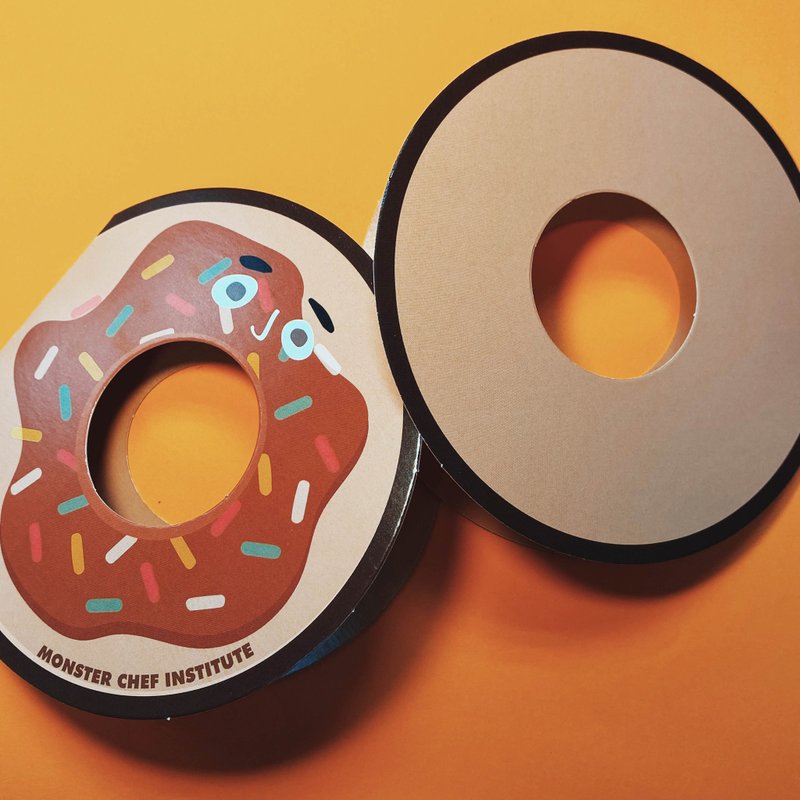 咚甩心意卡 - 卡片/明信片 - 纸 咖啡色