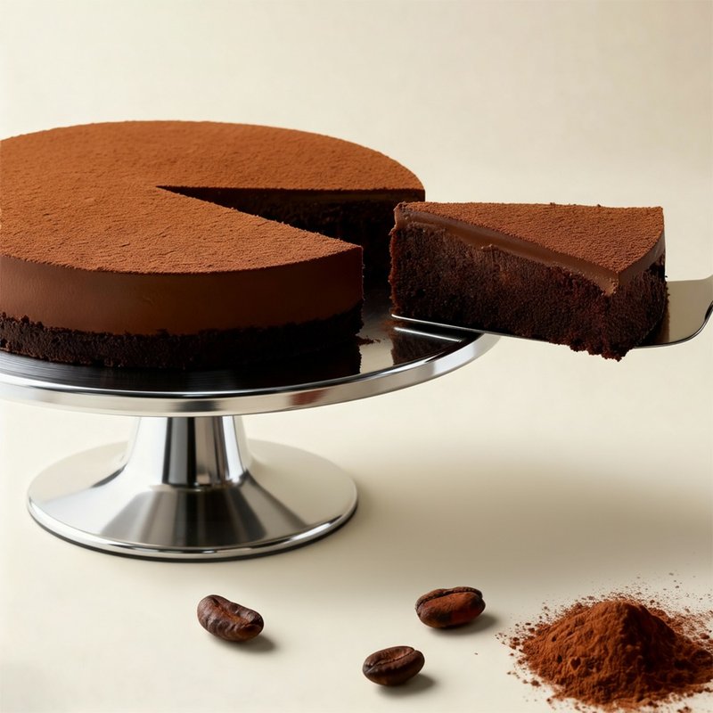 【凯蜜菲Kaimifei】生巧克力蛋糕 - 蛋糕/甜点 - 纸 橘色