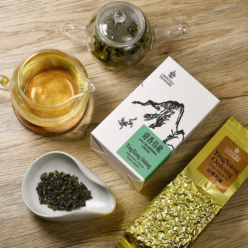 迎香乌龙－顶级限量台茶20号清香乌龙 - 茶 - 纸 白色