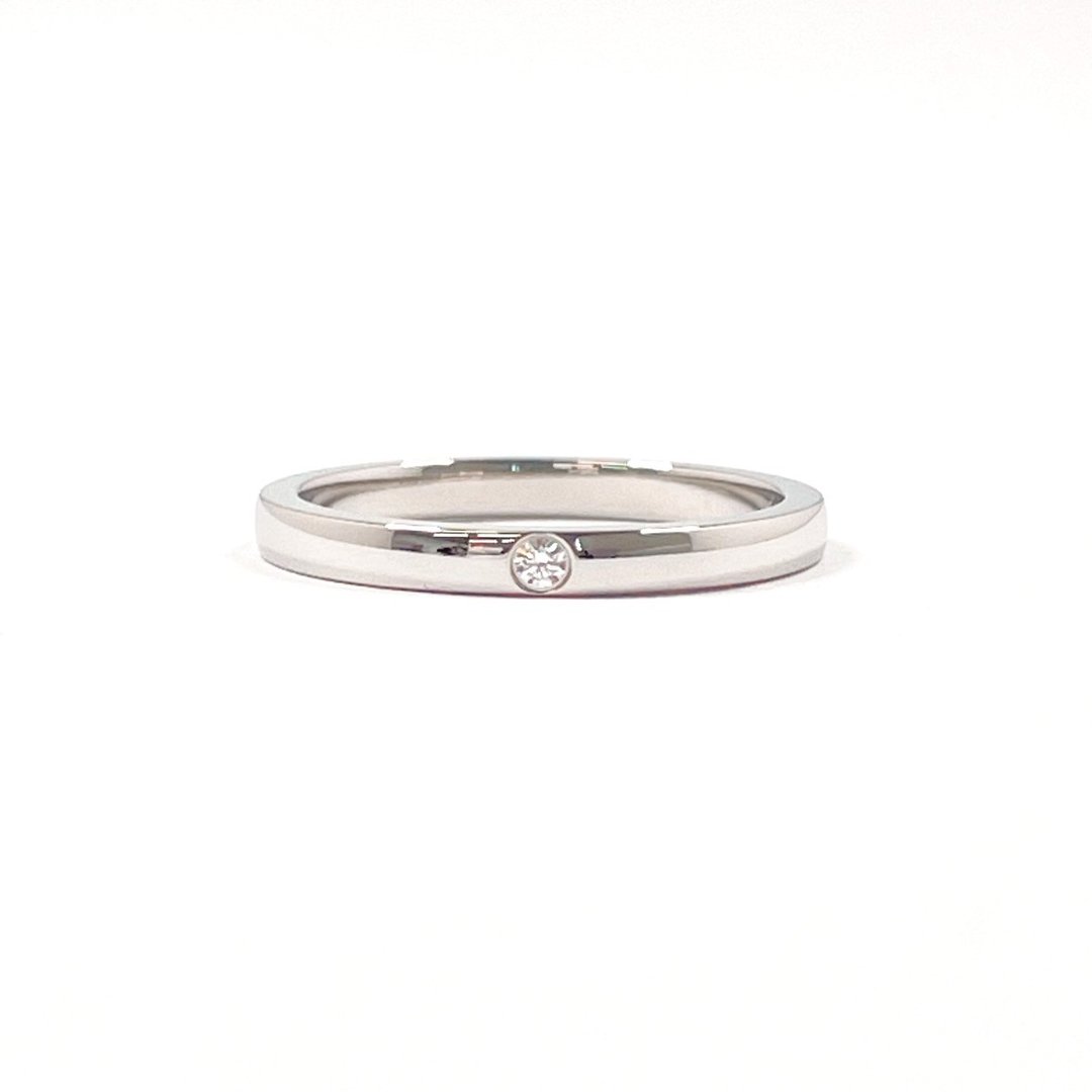 【日本直购 美品中古】10.5 号 卡地亚 CARTIER 戒指 1895 铂金钻戒 Pt950 铂金/钻石 - 戒指 - 贵金属 银色