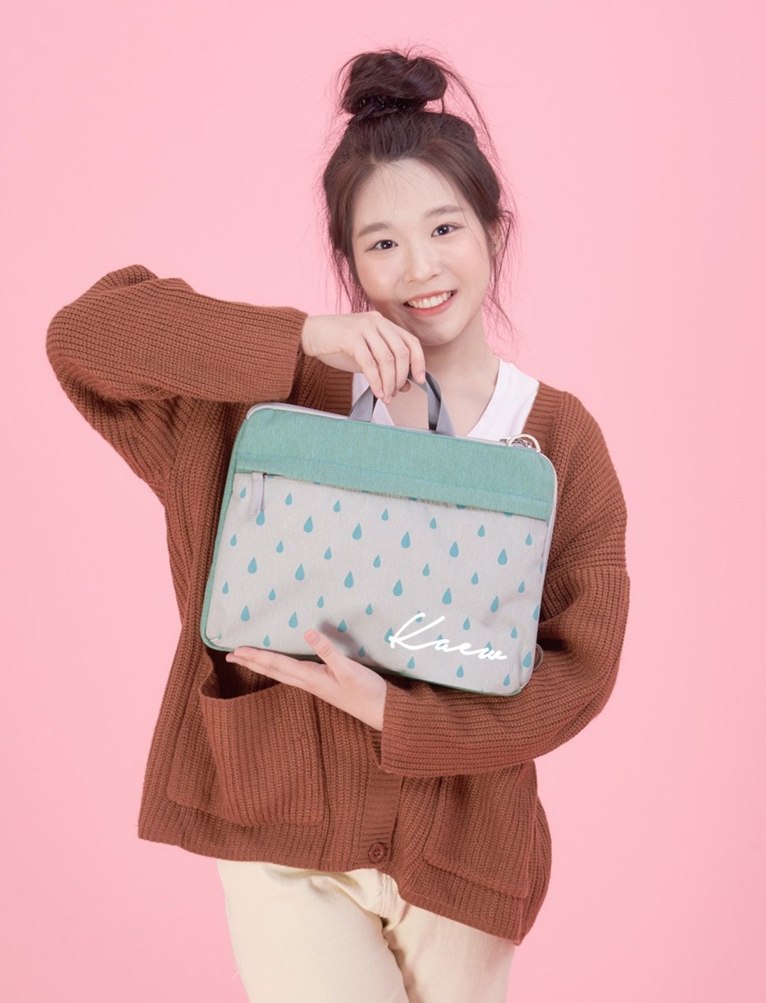 13",15" green laptop /macbook sleeve - 电脑包 - 聚酯纤维 绿色