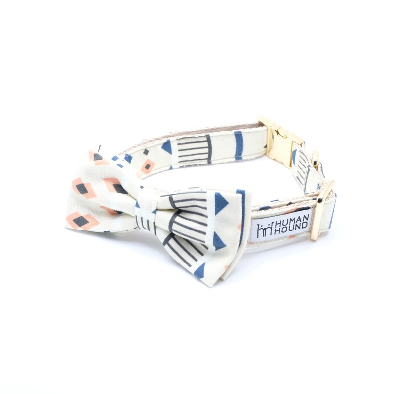 Cream - Thai Patterns - 项圈/牵绳 - 棉．麻 多色