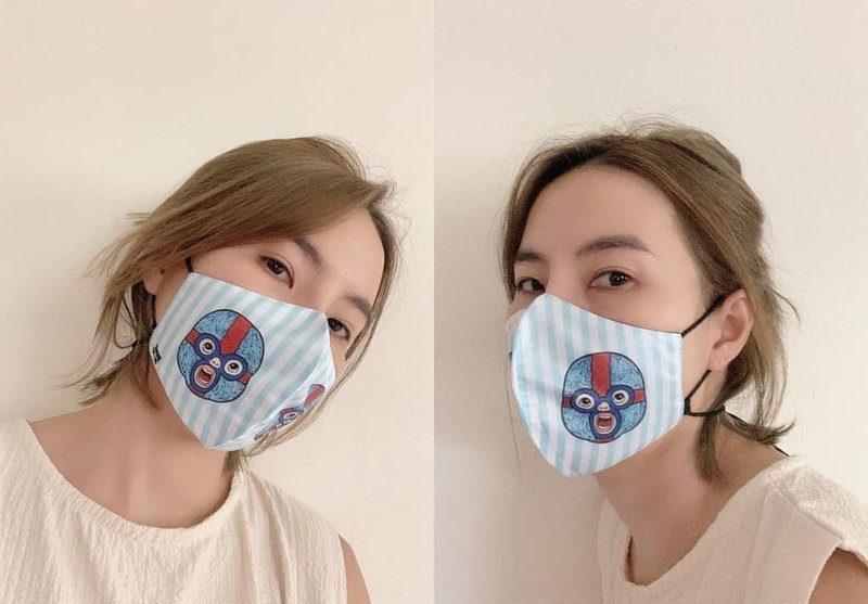 Fight Club_Blue 3D Mask - 其他 - 其他材质 