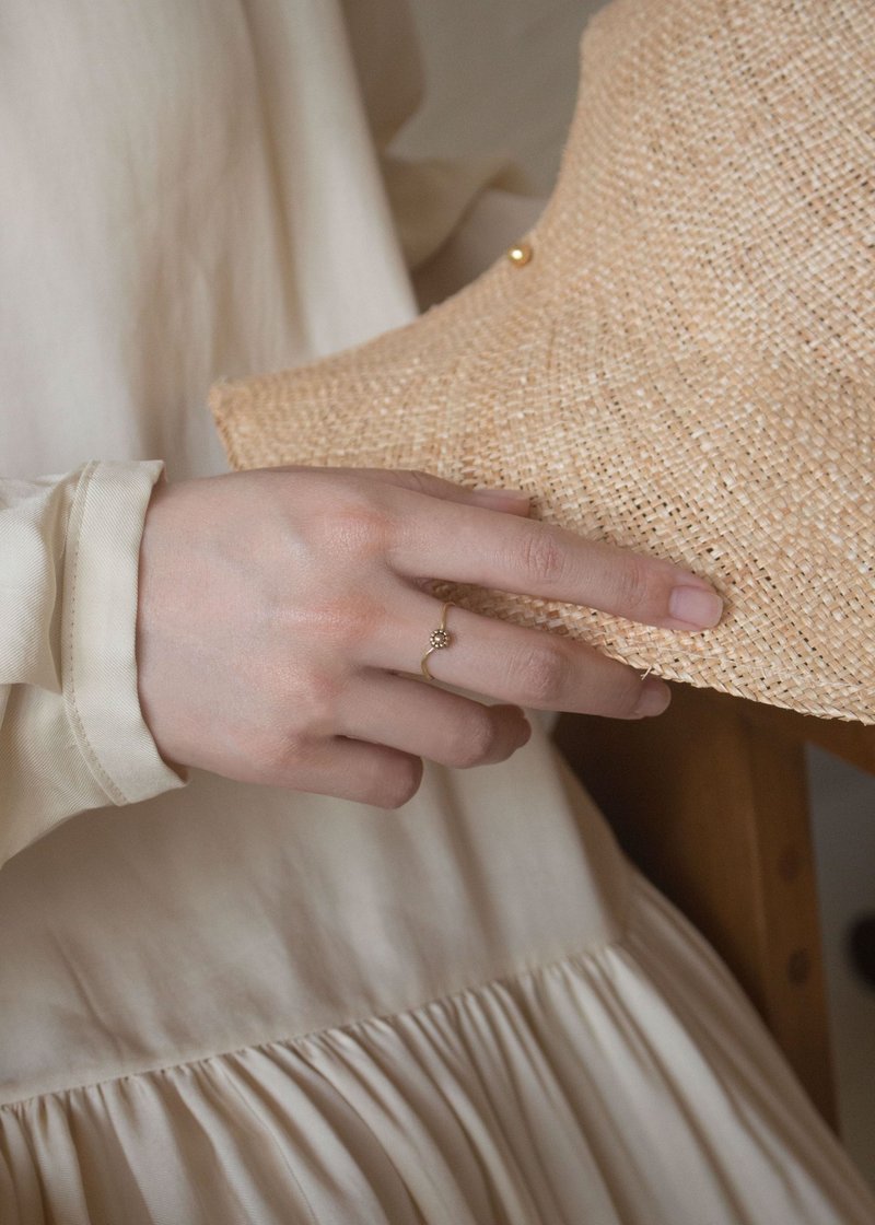 迷你果露-黄铜戒 - 戒指 - 其他金属 金色