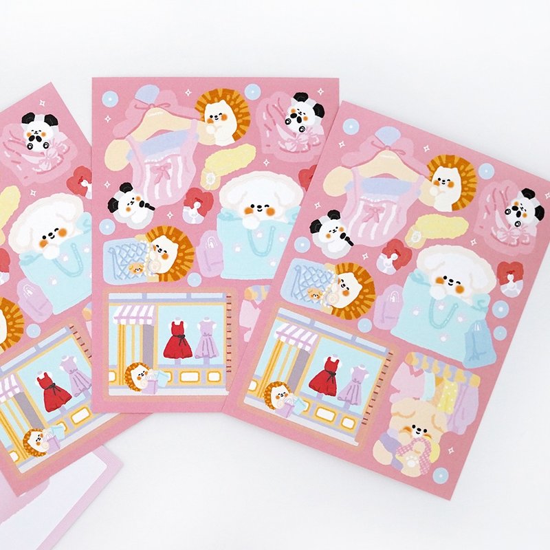 购物日贴纸 - 贴纸 - 纸 