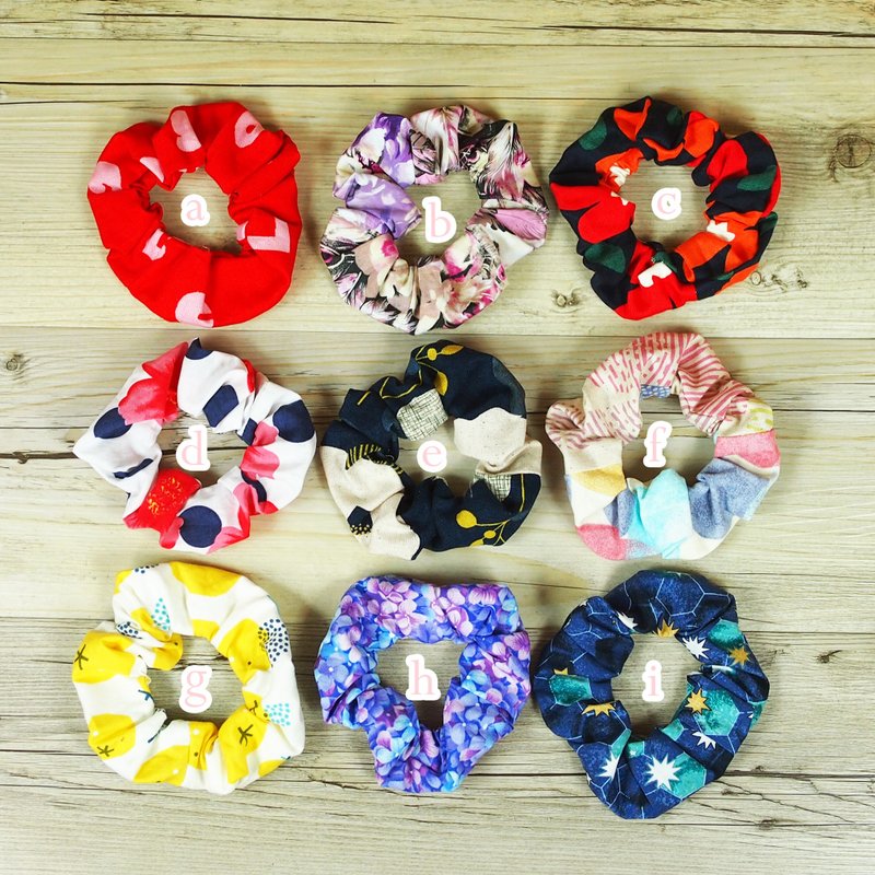 手作大肠圈-可选布订制 任选3个350 - 发饰 - 棉．麻 