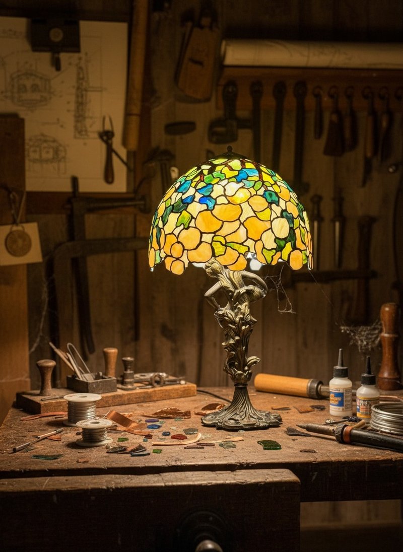 订制一盏家的光 手工镶嵌玻璃灯 (定制化服务) - 灯具/灯饰 - 玻璃 多色