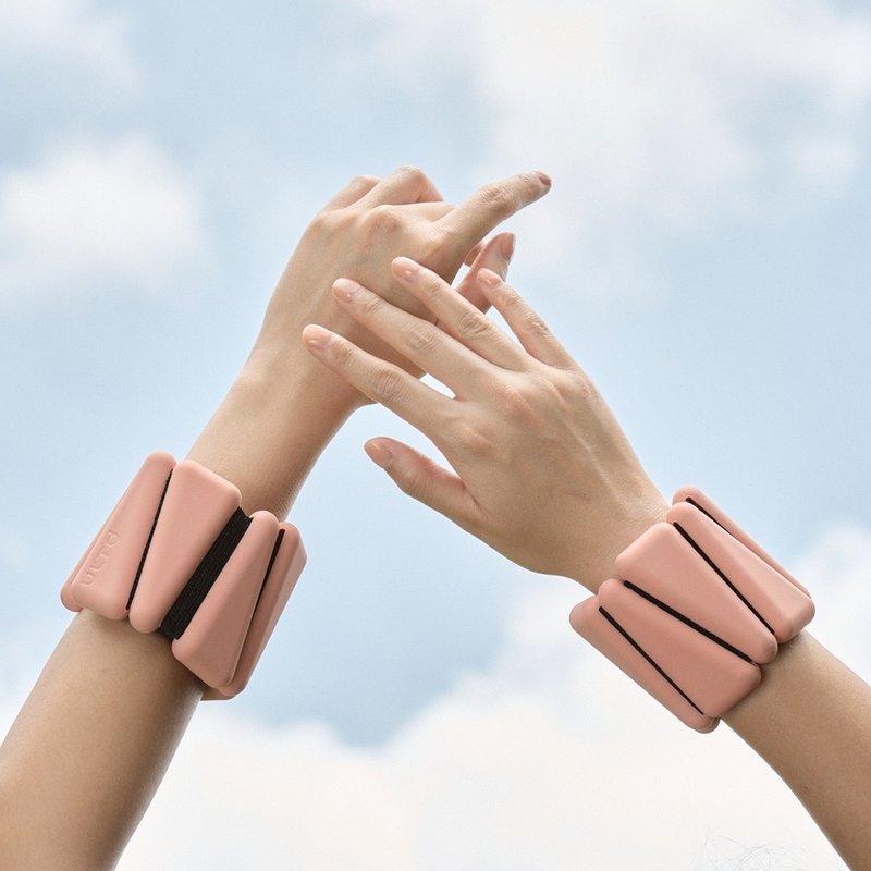 【Ultd】Strength 负重训练手环 1 磅 - 珊瑚粉 (2入) - 运动配件 - 其他材质 粉红色