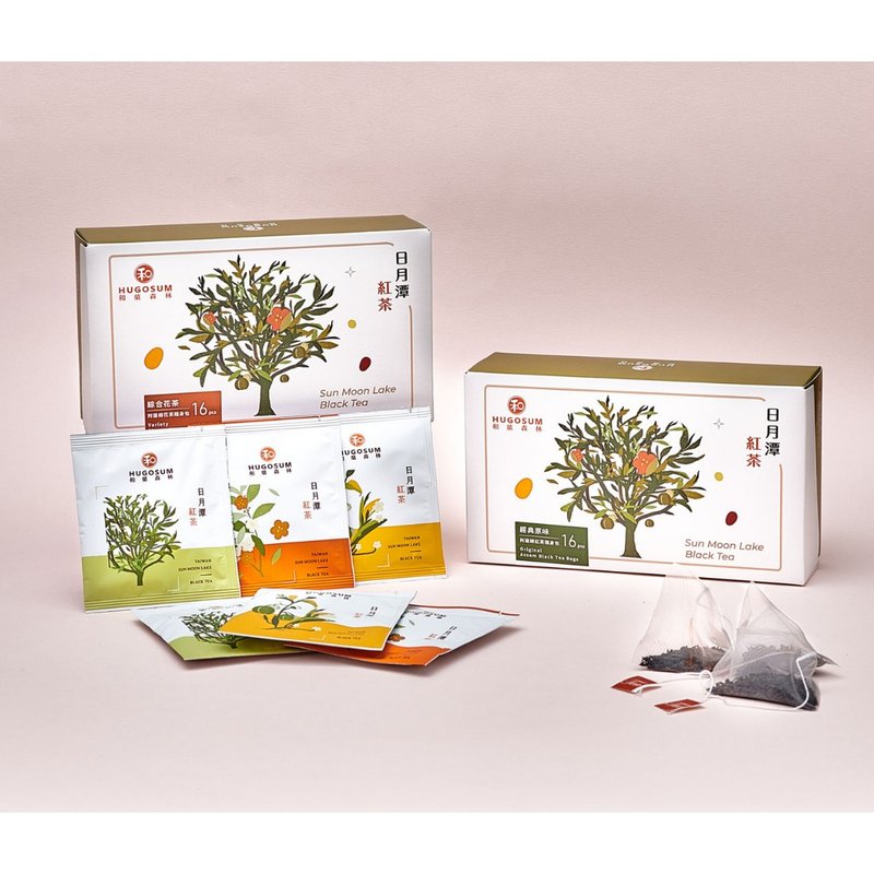 日月潭经典阿萨姆综合花茶三角立体茶包16入 - 茶 - 其他材质 粉红色