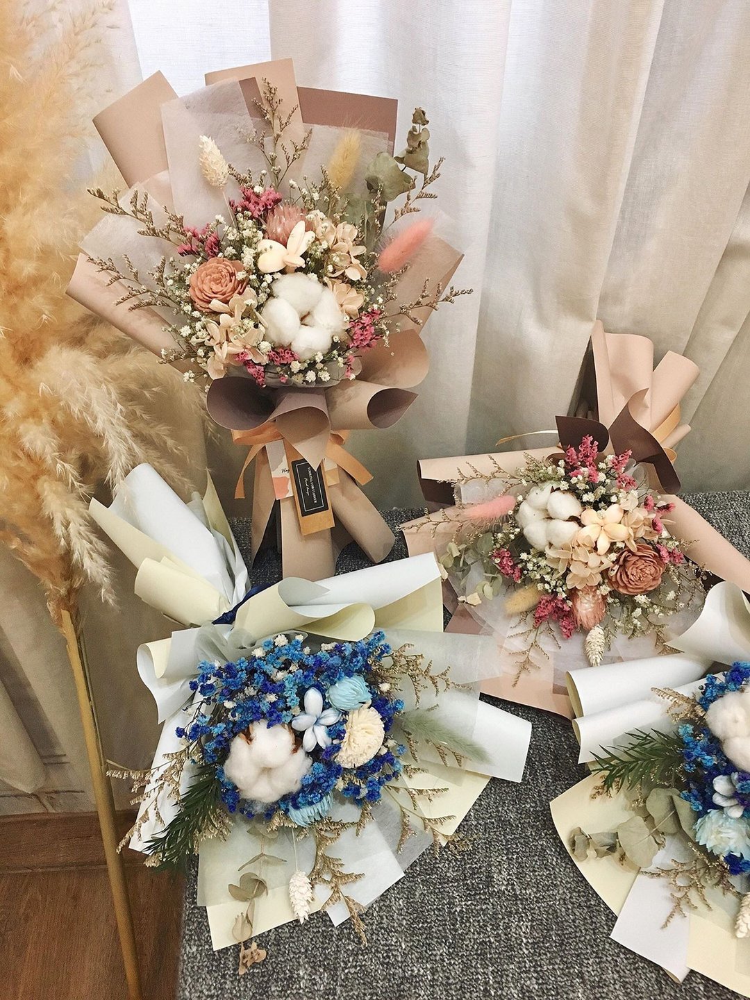 永生花束【 For Dear 】干燥花束 生日礼物 毕业花束 母亲节花束 - 干燥花/捧花 - 植物．花 