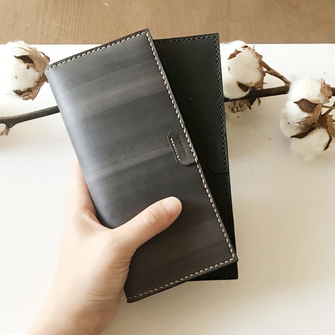 真皮长夹_8卡层_2钞票层_Long wallet - 皮夹/钱包 - 真皮 多色