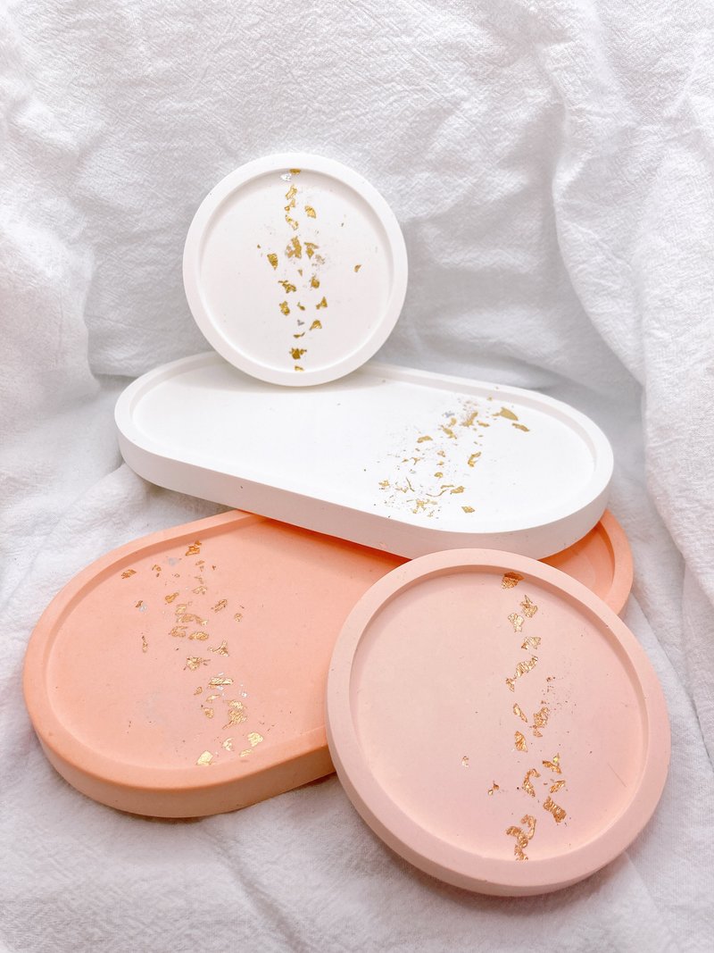 手作 扩香石置物盘 汇集于你-椭圆款 - 摆饰 - 其他材质 多色