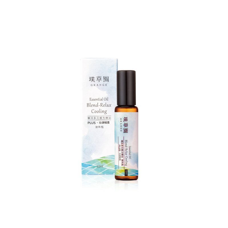 乐活多元复方精油PLUS沁凉祛湿滚珠瓶10ml－凉爽木质 舒缓按摩 - 身体护肤/按摩油 - 植物．花 