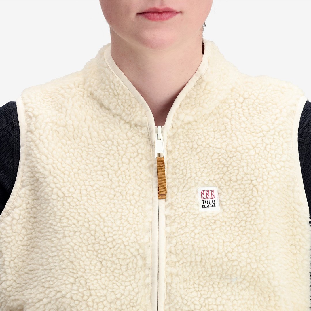 High Alpine Fleece Vest 羊羔绒背心外套 双面 女装 - 男装外套 - 棉 多色
