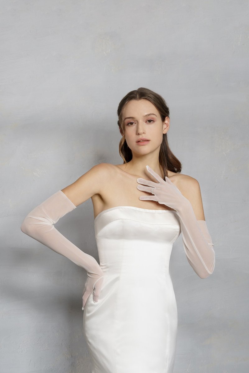 Acacia 弹性长手套 - 其他 - 其他材质 透明