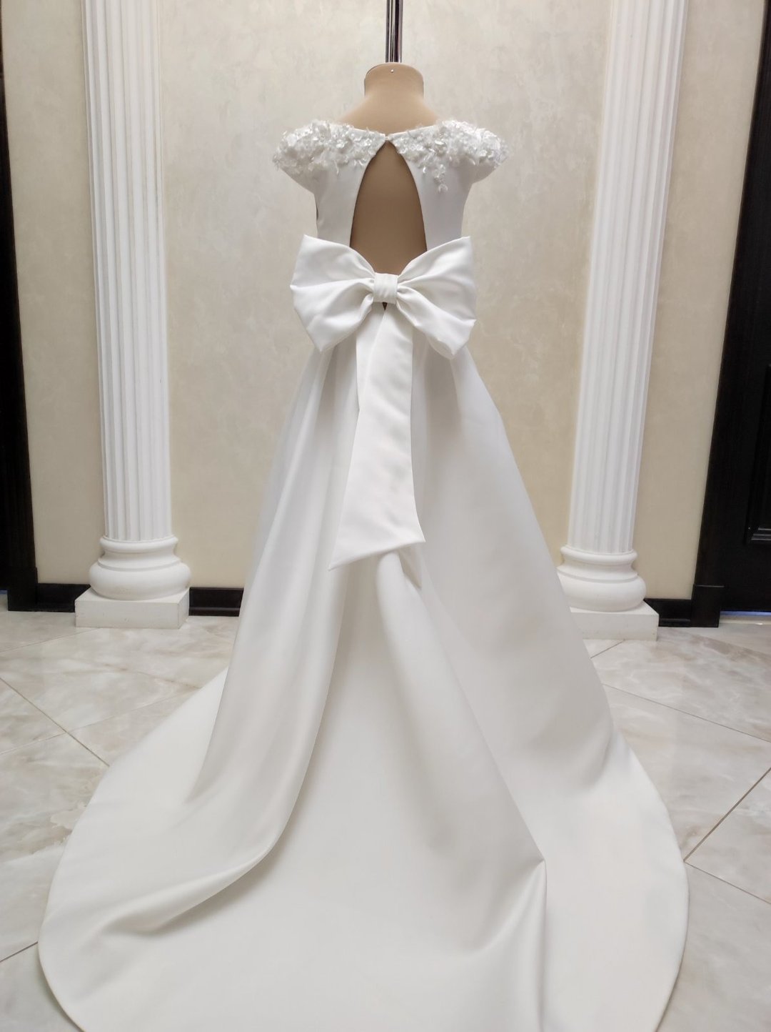 缎面花童礼服 女孩拍照 音乐会 儿童婚礼礼服 - 童装礼服/连衣裙 - 其他材质 多色